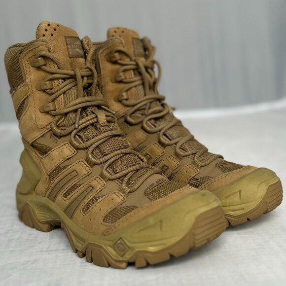 Merrell Men's Strongfield Tactical 8" Waterproof Military and Tactical Boot - Picture 1 of 8